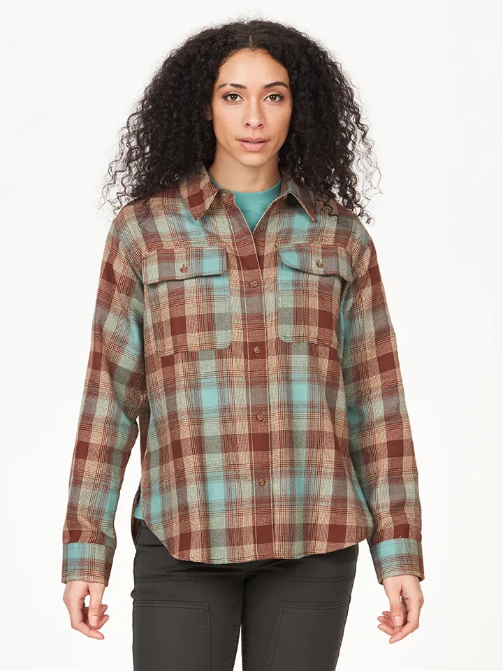 Wm's Fairfax Lightweight Boyfriend Flannel